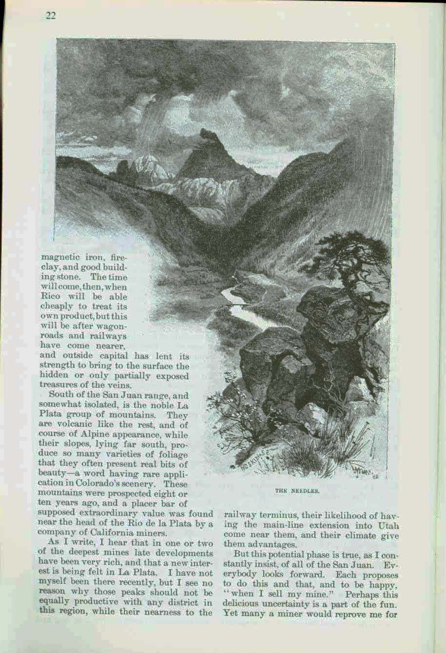 Silver San Juan: the mines and high scenery in Colorado's southwest mountains--in 1882. vist0025g